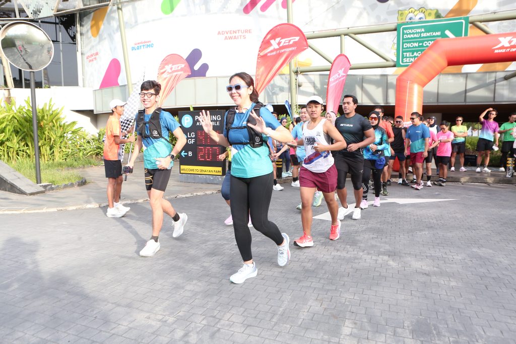 Sesi shoe trial XTEP