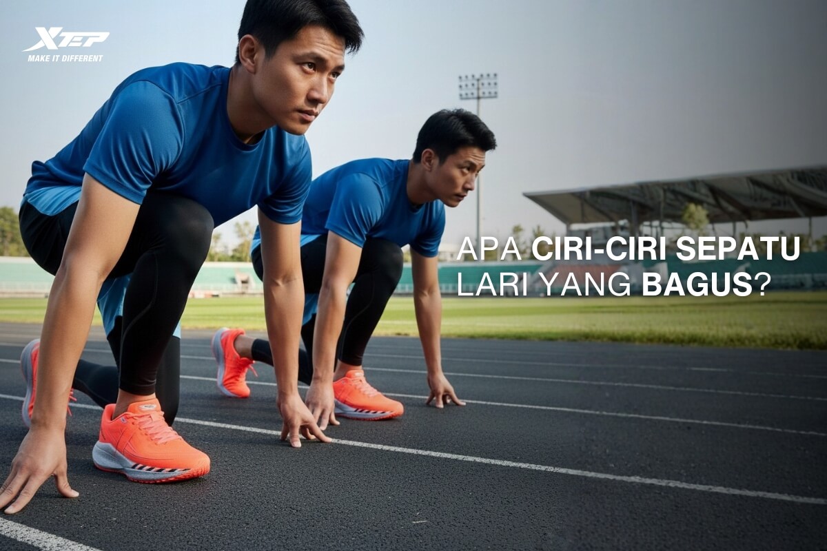 ciri-ciri sepatu lari