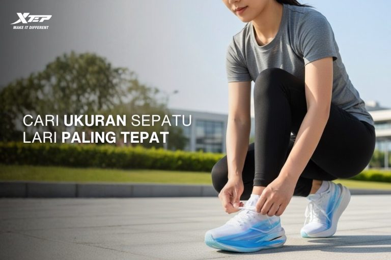 ukuran sepatu lari