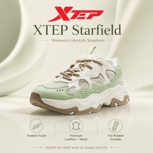 id-11134207-822wp-mp8t0d396gwceb XTEP Starfield Sepatu Wanita Original Sneakers Running Shoes Olahraga Casual Fashion Dad Shoes Size 36-40